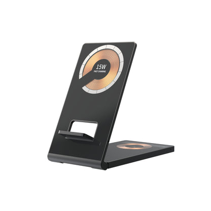 T05 . Magnetic folding stand (4 in 1) wireless charging