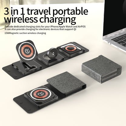 T39 . Folding (4 in 1) wireless charger