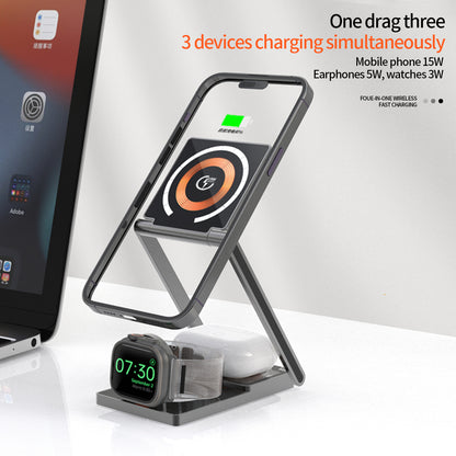 T33 . Folding (4 in 1) wireless charger