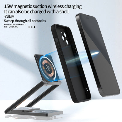 T33 . Folding (4 in 1) wireless charger