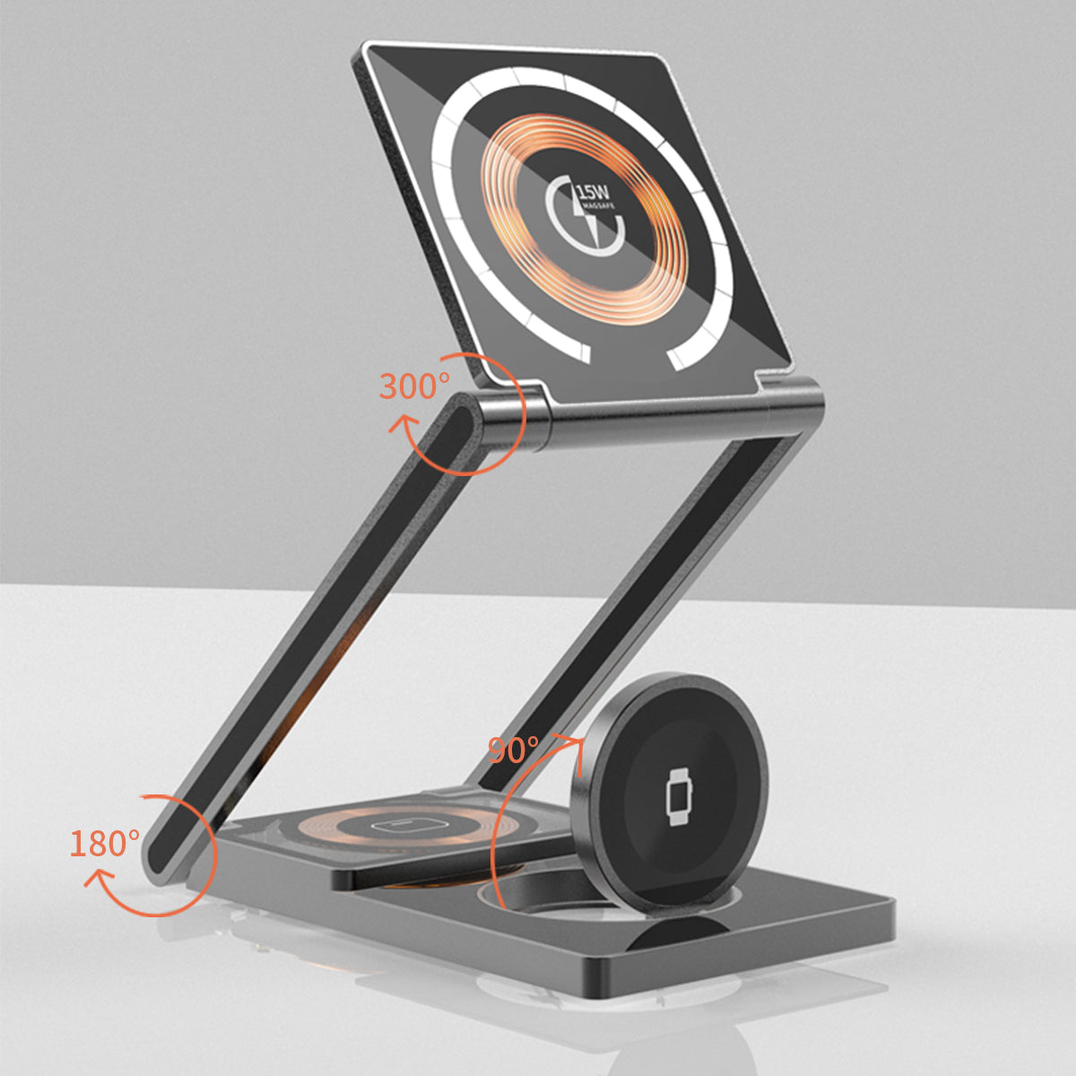 T33 . Folding (4 in 1) wireless charger